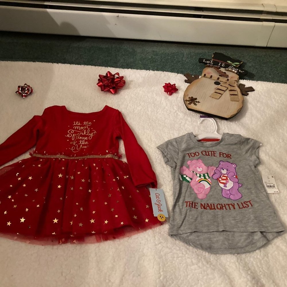 New Christmas Outfits 2T